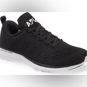 APL TechLoom Pro Knit Running Shoe Black | 7